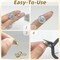 700Pcs Lobster Claw Clasps and Open Jump Rings Set, 14K Gold and Silver Necklace Clasps and Closures Lobster Parrot Trigger Clasp for Jewelry Making